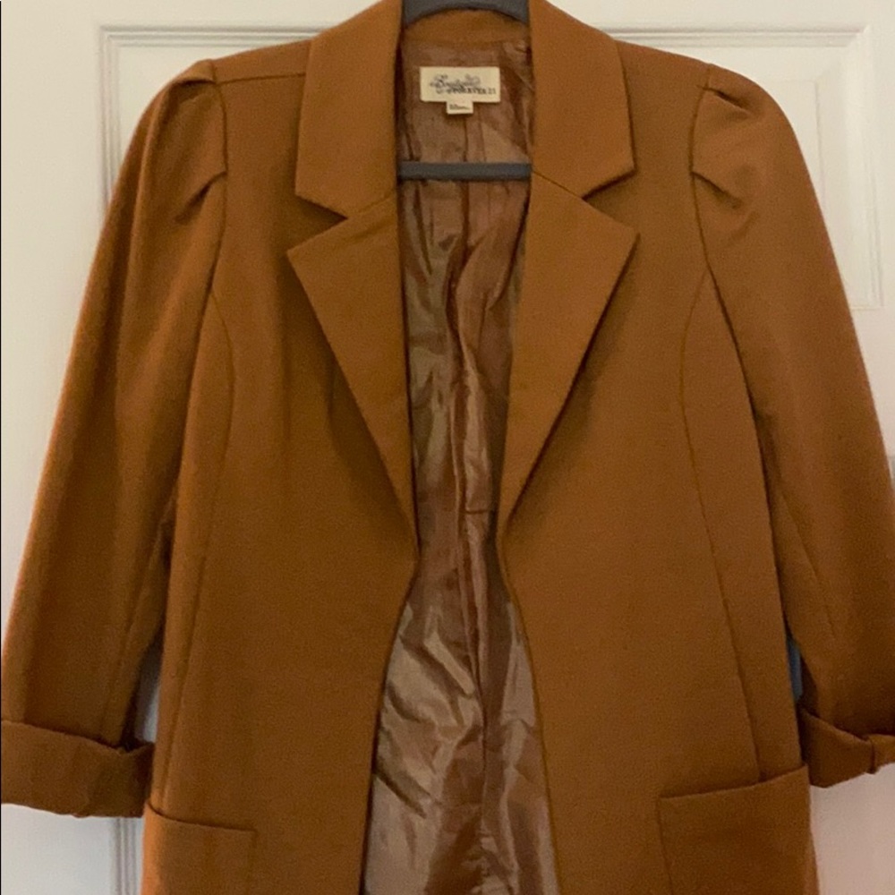 Tan blazer